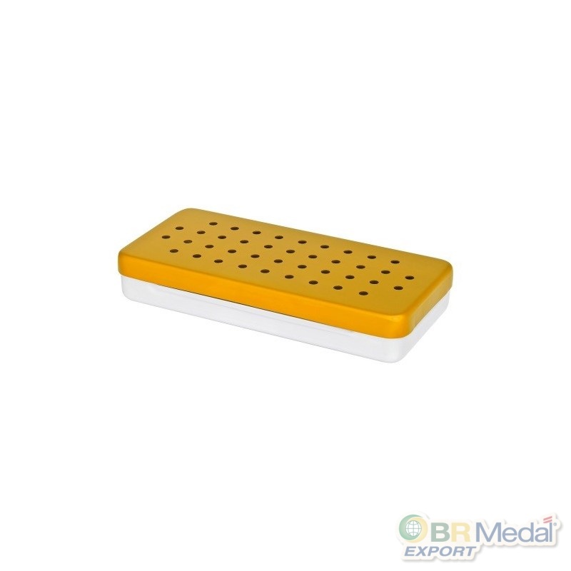 ESTOJO PERFURADO - ALUMÍNIO ANODIZADO