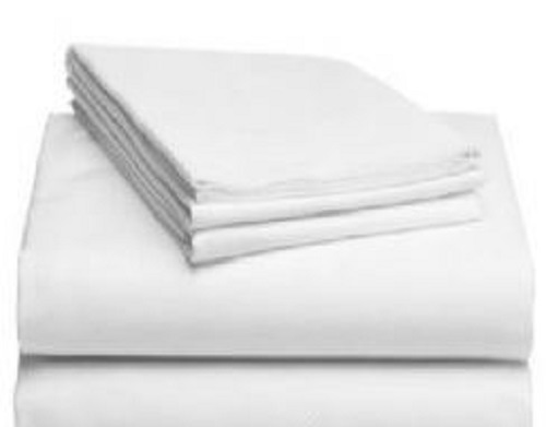 Lençol branco em Percal 180 fios