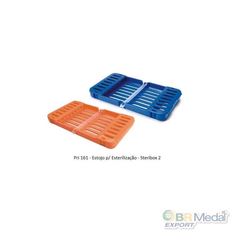 Estojo para Esterilização de Instrumentos Steribox 2