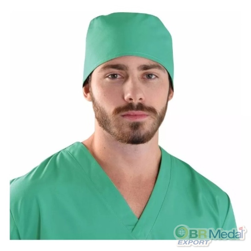 Gorro Touca Cirúrgica em brim